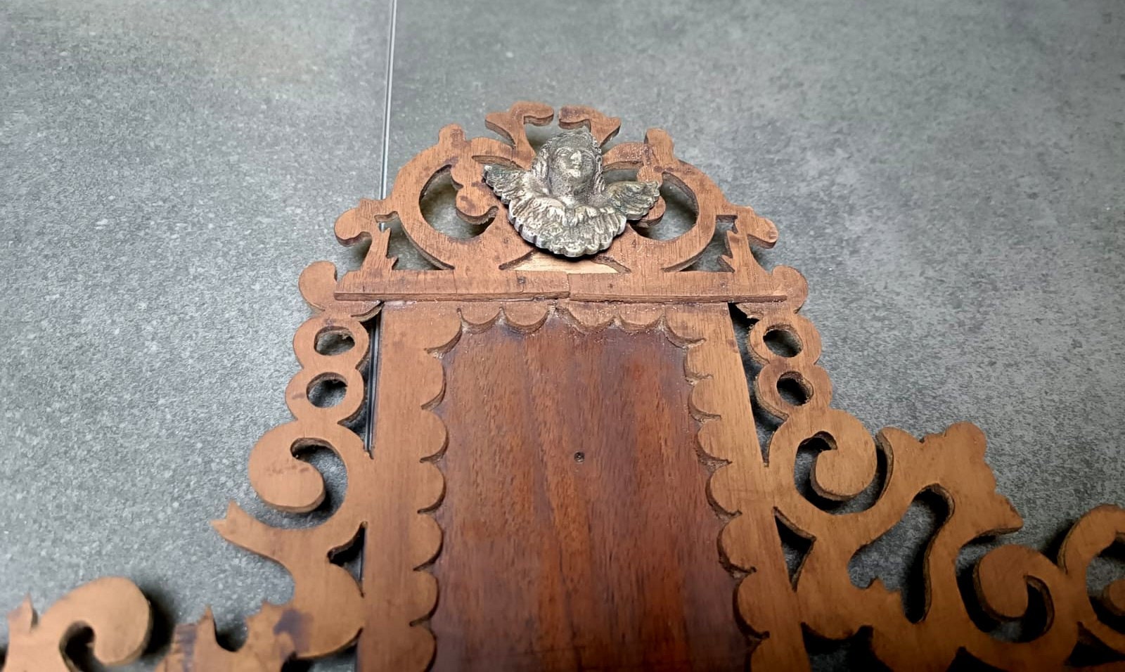 Crucifijo XIX, Talla Cristo, Antiguo Cristo Madera Policromado, Antigua Cruz Madera, Crucifijo Católico, Crucifijo Cristiano Español - Imagen 4